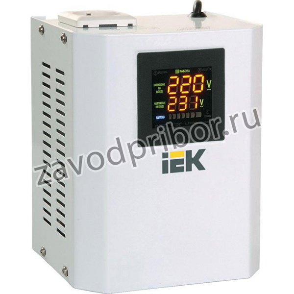 IVS24-1-00500, Стабилизатор напряжения серии Boiler 0,5 кВА IEK