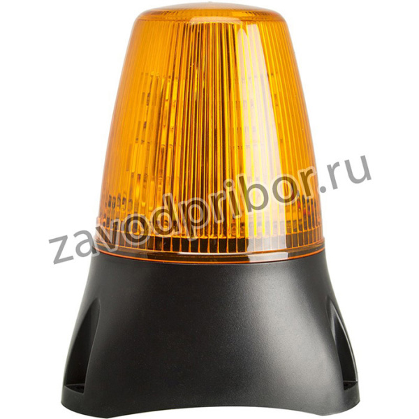 LEDD100-02-01, LEDD100 Series Amber Flashing Beacon, 20 30 V ac/dc, Surface Mount, LED Bulb, IP65
