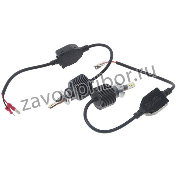 RTRLED50H3-2, Лампа светодиодная 12V H3 PK22s 5000Lm (2шт.) Type R RECARVER