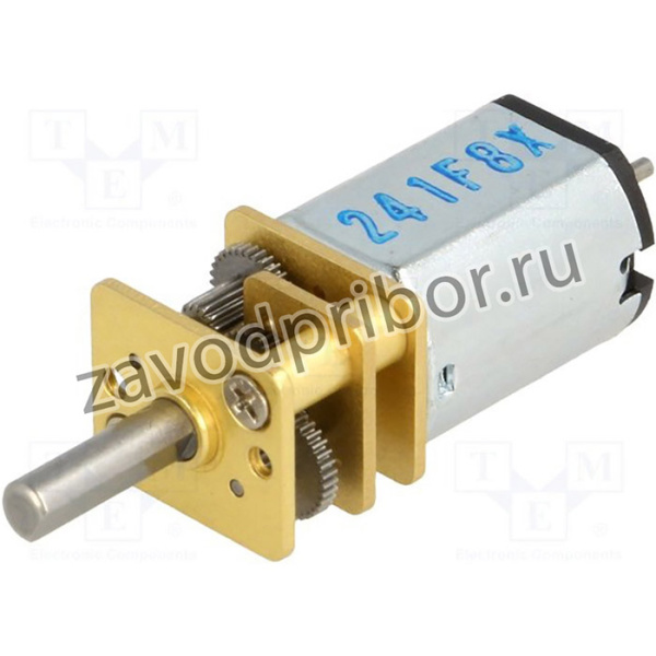 POLOLU-2379, Двигатель: DC, с редуктором, Medium Power, 6ВDC, 670мА, макс.53мНм