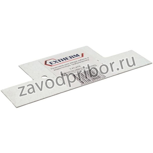 Пластина для ввода кабеля в водосточную трубу/воронку EXTHERM T-PLATE