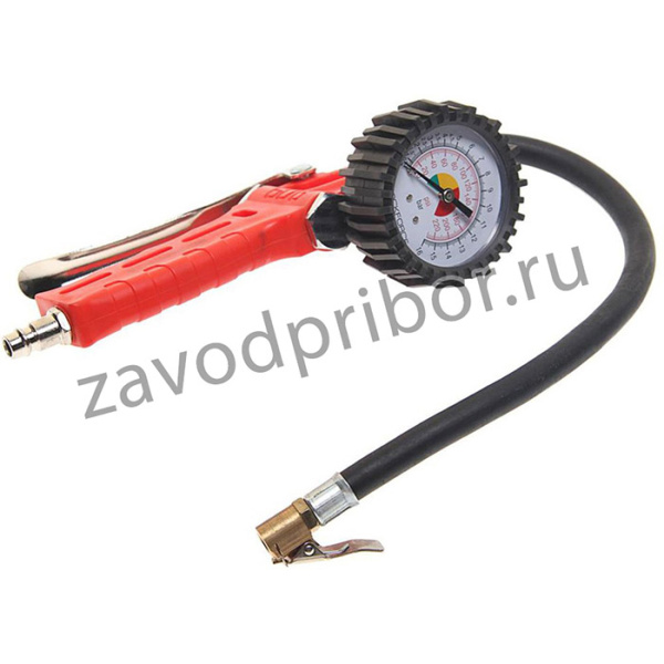 RF-STG-29, Пистолет для подкачки шин с манометром и шлангом 16Bar ROCKFORCE