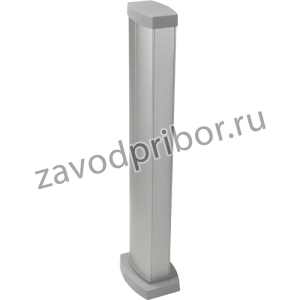 Мини-колонна 0,68m, 2 секции, корпус и крышка из алюминия, цвет алюминий
