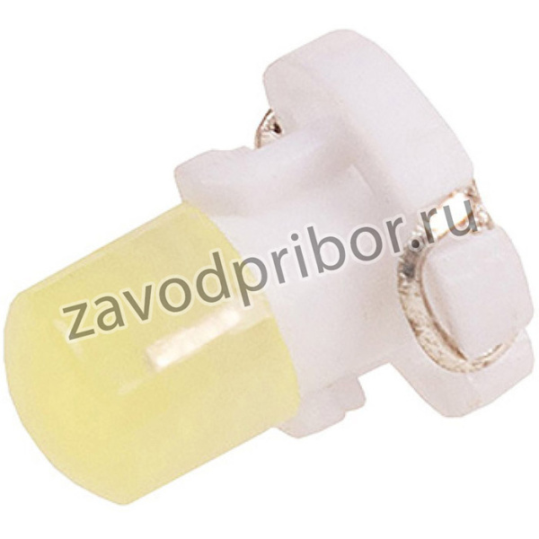 Автолампа диод T3 1 COB диод с цоколем 1-конт белая S08201391