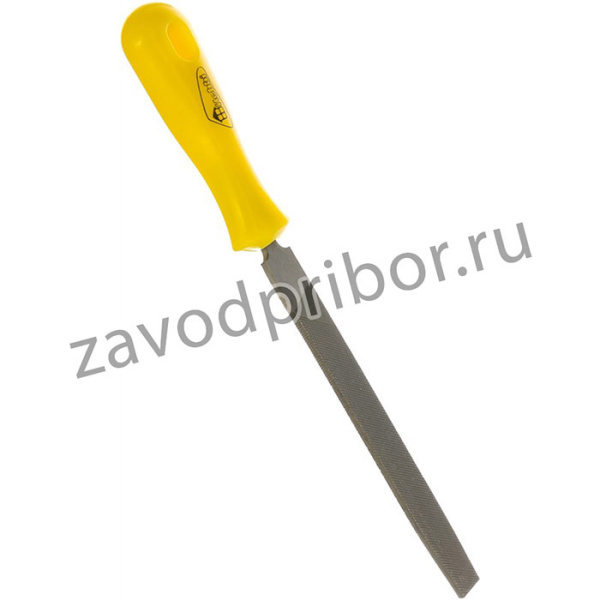 Напильник плоский, пластмассовая рукоятка, 150мм, №1 /шт./ 40-1-231