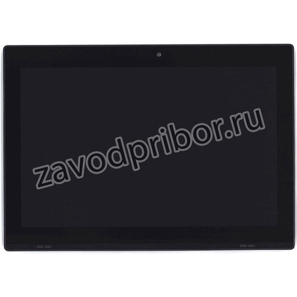 Дисплей (экран) в сборе с тачскрином для Lenovo Miix 320-10ICR с рамкой черный