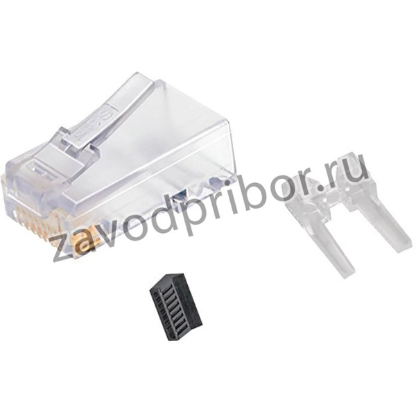 SS-39100-021, Модульный разъем, RJ45 Plug, 1 x 1 (Порт), 8P8C, Cat6, Монтаж на Кабель