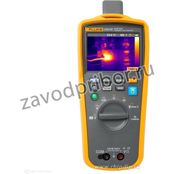Fluke 279FC/IFLEX, Мультиметр-тепловизор с функцией Fluke Connect (Госреестр РФ)