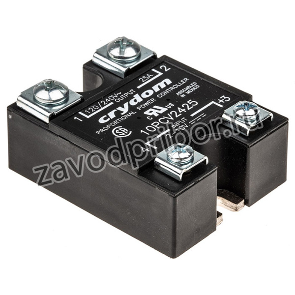 10PCV2425, PCV Series Solid State Relay, 25 A Load, Panel Mount, 240 V ac Load, 10 V dc Control