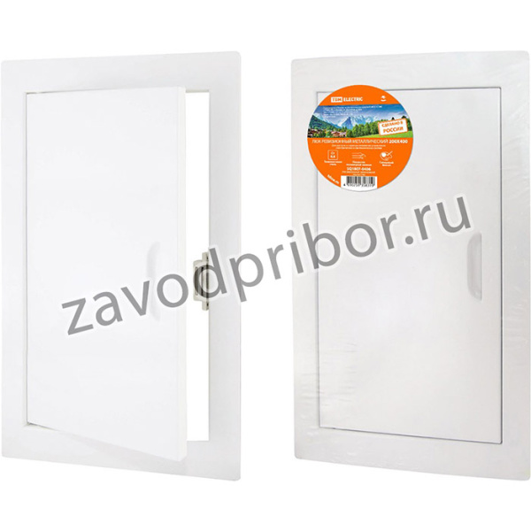 Люк ревизионный металлический, 200х400 TDM