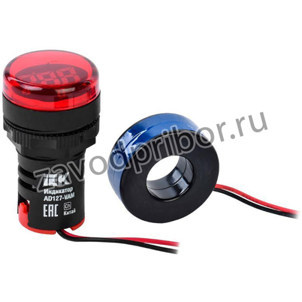 Индикатор значения напряжения и тока AD127-VAM IEK BBI40-VAM