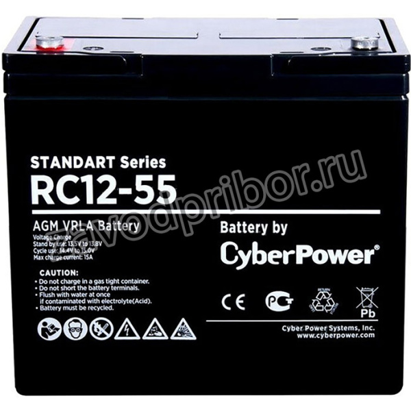Аккумуляторная батарея CyberPower RC12-55