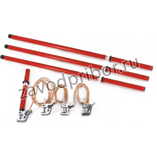 Переносное заземление для РУ до 35 кВ ЗПП-35Э-3 ET-Z150-3-25