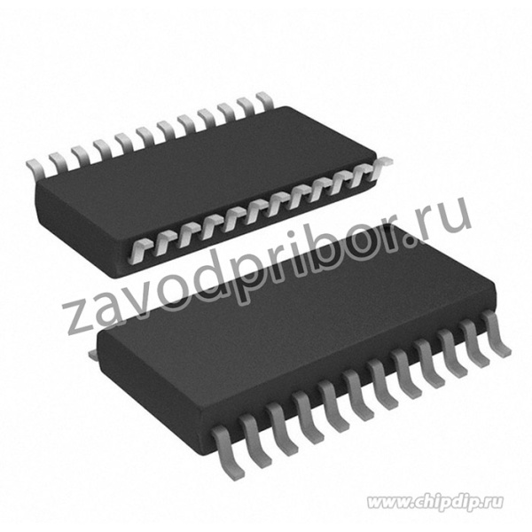 L6207D, DMOS двойной Full-Bridge драйвер c ШИМ токовым контроллером [SO-24 (20+2+2)]