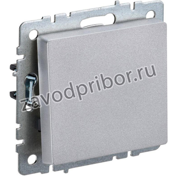 BR-V13-0-10-K47, BRITE Выключатель 1-клавишный перекрестный 10А ВС10-1-3-БрА алюминий IEK