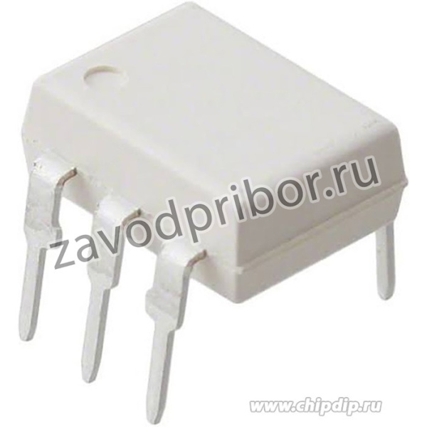 MOC3011M, Оптотиристор, 4,17кВ, Uвых: 400В, симистор, DIP6, Каналы: 1