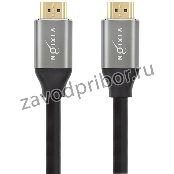 Кабель VIXION CAB73 HDMI 2.1 Ultra HD 4320P, 8K@60 Hz, 48Gbps, 2 м (черный)