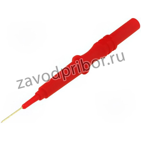 464-IEC-NEEDLE13/0,6-RT, Измерительный щуп, 1А, 600В, красный, Размер гнезда: 4мм