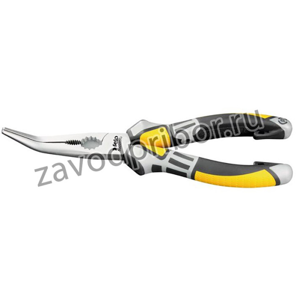 Длинногубцы угловые с резцом 205мм Felo 59222040