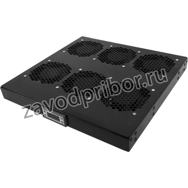 Вентиляторный модуль R-FAN, 230V, 1U, вентиляторов: 6, 258 дБ, чёрный R-FAN-6K-1U-9005