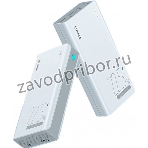 Мобильный аккумулятор Romoss Sense 8F 30000mAh PD 3A белый