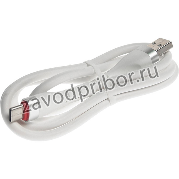 NB213 White, Кабель USB Type C 1м белый XO