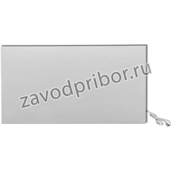 Карбоновый обогреватель 450Вт/1x0,5 вывод вилка, цвет белый