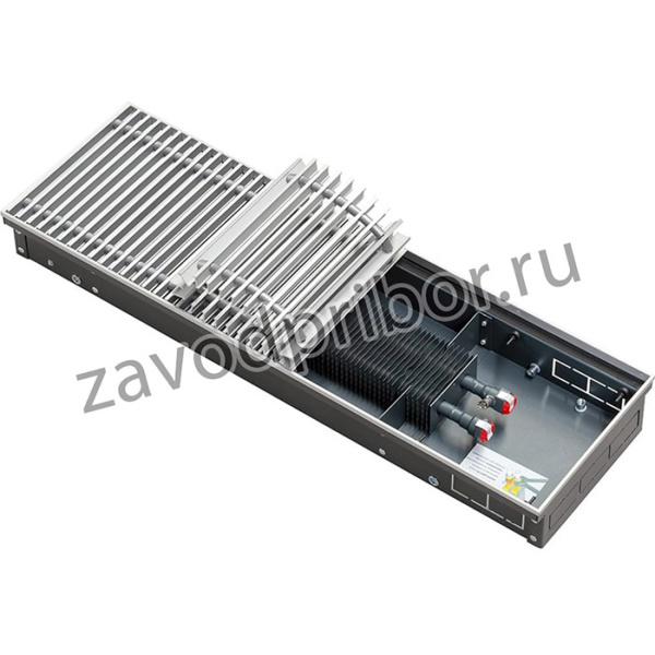 Встраиваемый внутрипольный конвектор с решеткой Usual KVZ 200-65-2800 RH07000143