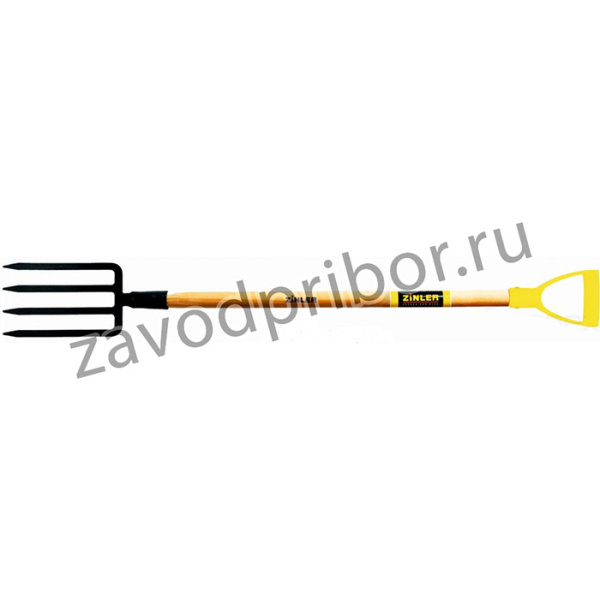 Вилы ZINLER копальные малые с дерев.черенком 960мм (ВКМЧЗр)