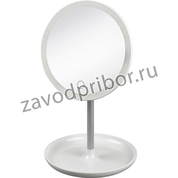 Светильник настольный - зеркало, 4Вт, Встроенный аккумулятор 3.7V/600mAh. Сенсорный выключатель. Диммер. Белый.TLD-590 White/LED/80Lm/6000K/