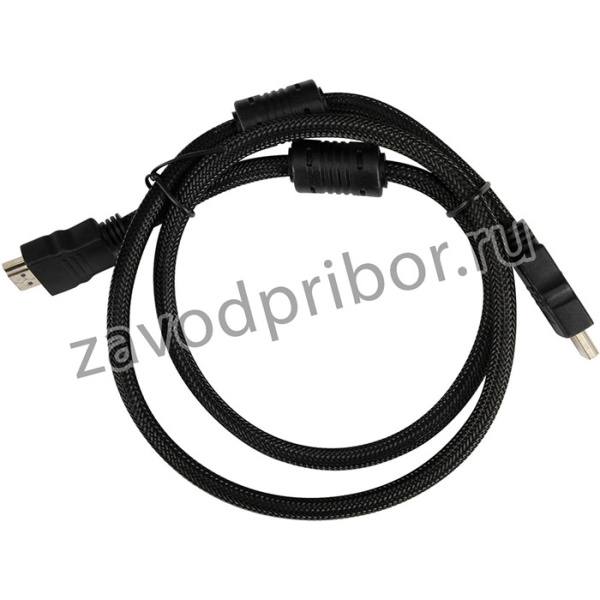 Кабель аудио-видео Buro HDMI (m)/HDMI (m) 1м. феррит.кольца позолоч.конт. черный (HDMI-V1.4-1MC)