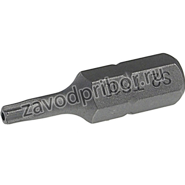 Бита 1/4DR 5-гранная TORX с отверствием TS10Hх25мм JTC