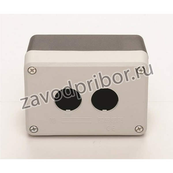Корпус Пост 2-кнопочный PY пустой, пластик. PY2BOS