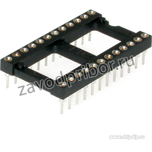 TRL-24 (DS1001-01-24W), DIP панель 24-контактная цанговая широкая