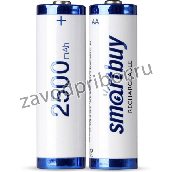 Аккумулятор NiMh Smartbuy AA/2BL 2500 mAh (24/240) (SBBR-2A02BL2500)