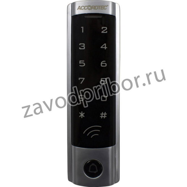 Панель кодонаборная AccordTec AT-CP410MF (Mifare с сенсорными кнопками)