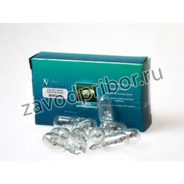 Лампа W5W 12V, 5W, б/ц, фон.осв.ном.знака, габариты 10 шт 800045
