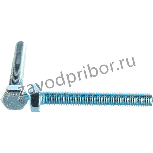Болт DIN933 с шестигранной головкой оцинк. М8x60 6 шт - пакет 102973