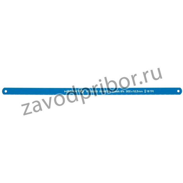 Полотно по металлу 18 TPI, 12,7 мм, HSS, Bi-металл 300 мм HT3S285