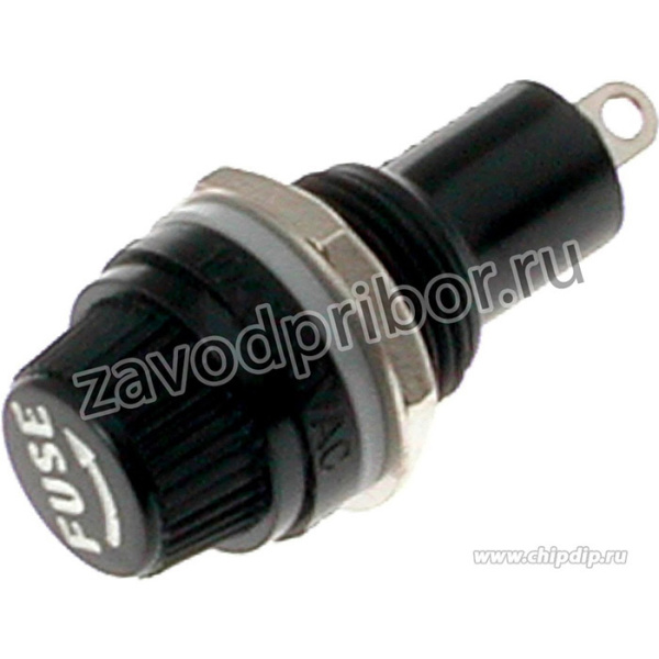 FH-301 (ДВП4-2) (FH 043), Держатель под предохранитель 5.2х20мм (на панель)