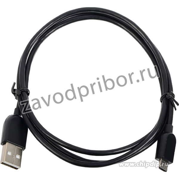 BW1432B, Кабель USB2.0 A вилка - Micro USB вилка, 1.2 м, черный