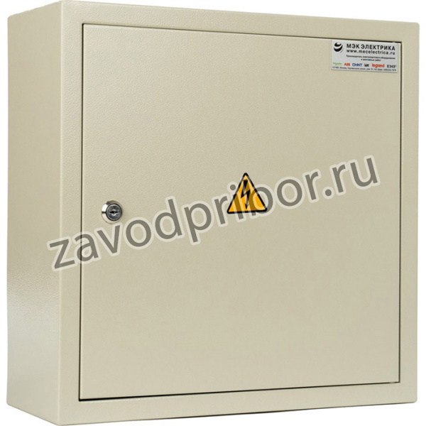 MEC11110, Щит с монтажной панелью ЩМП - 05 МЭК (400х400х155) IP31 (Металлокорпус)
