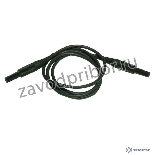 WAPRZ2X2BLBB — провод измерительный 2,2м с разъёмами "банан" черный