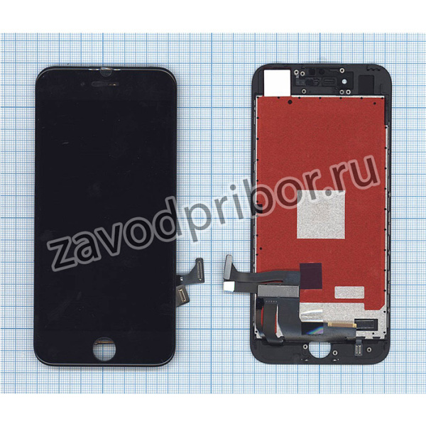 Дисплей (экран) в сборе с тачскрином для iPhone 7 (Tianma) черный