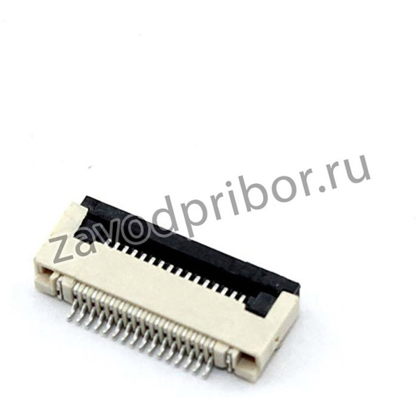 Разъем FPC Flip-Lock 0510-16RLGF 16 pin высота 1мм шаг 0,5мм