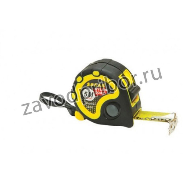 Рулетка магнитная 7,5/0,025м стальн.лента с нейлон.покрыт. 40135