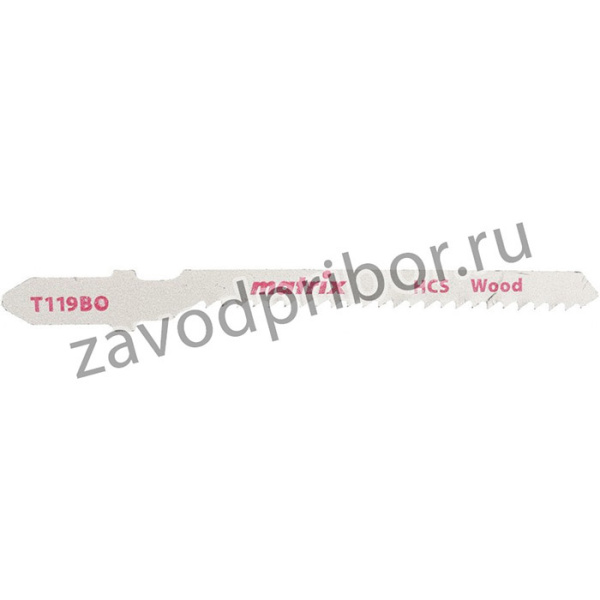 78227, Полотна для электролобзика по дереву, 3 шт.T119BO, 50 x 2 мм, HCS, фигур. рез