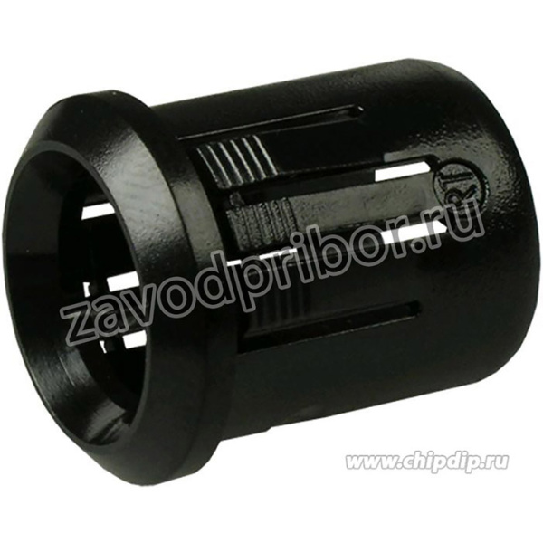 RTF-1090, Держатель LED, 10мм, пластик, выпуклый