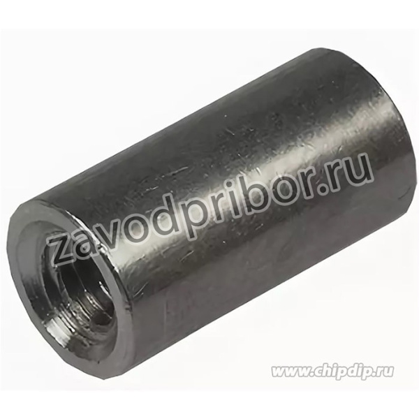 PCSS-10 (Ni), Стойка для печатных плат, круглая, никель, М3, 10мм
