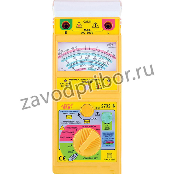2732 IN — измеритель сопротивления изоляции